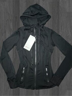 Lululemon Black Hooded Define Jacket Nulu